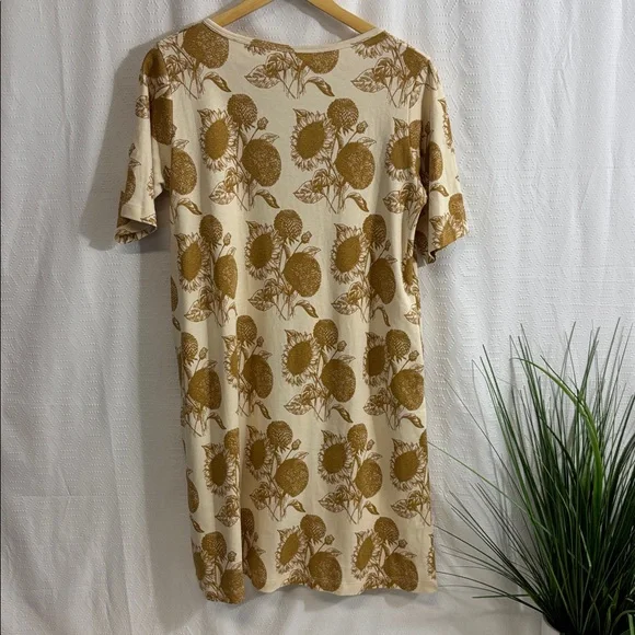 Kate Quinn | Sunflower Lounge Dress | Organic Cotton Interlock | NWT | Size s - Picture 7 of 7